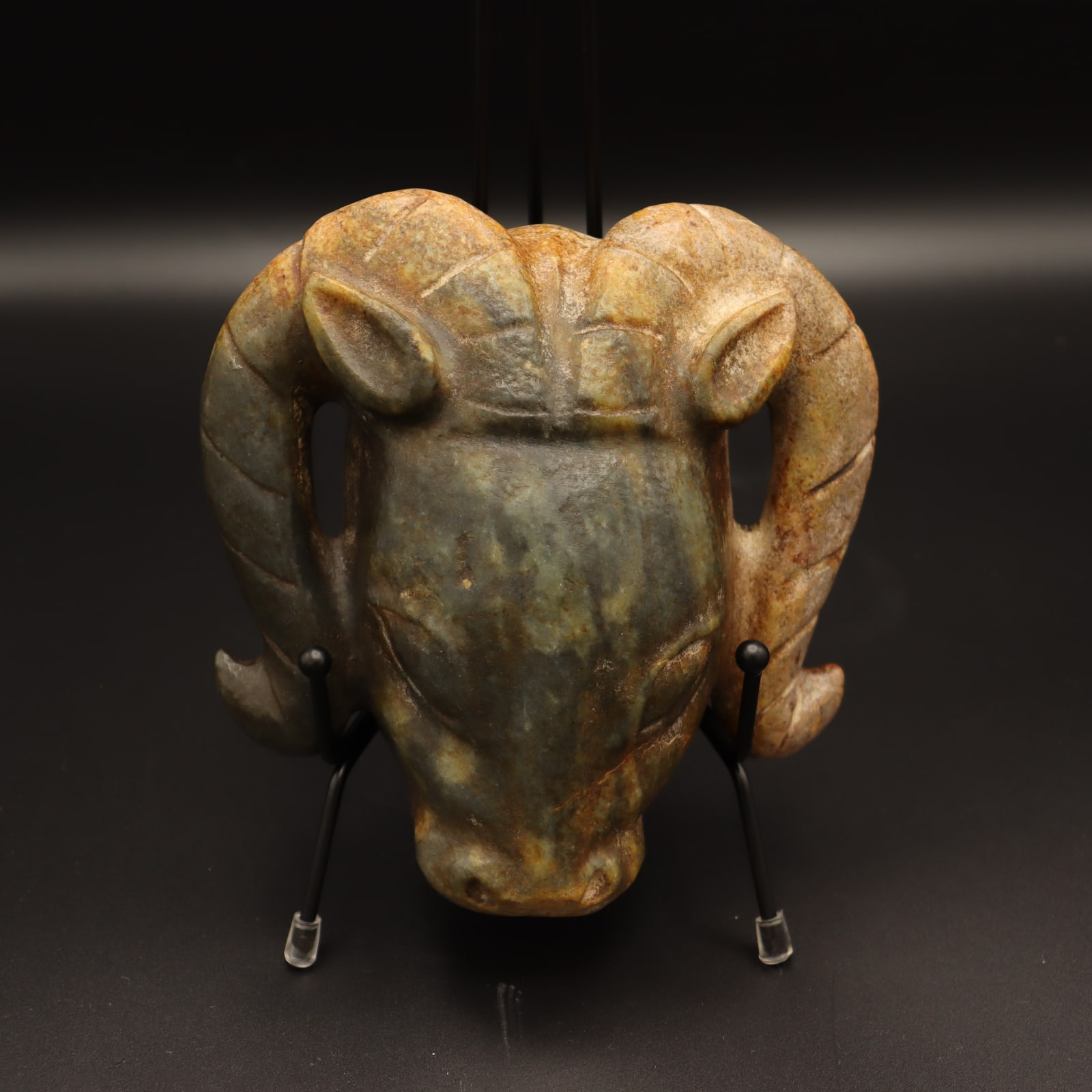 Egyptian Ptolemaic Ram's Head, 300-100 BCE