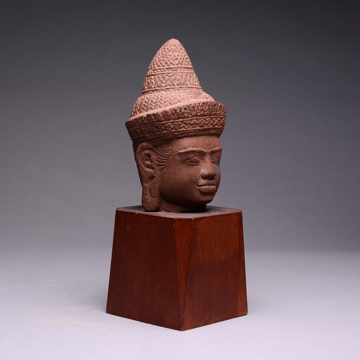 Stone Head of a Buddha, 1150 CE - 1350 CE