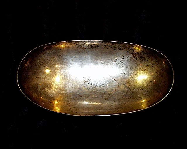 Sassanian Silver Oval Dish, 200 CE - 600 CE