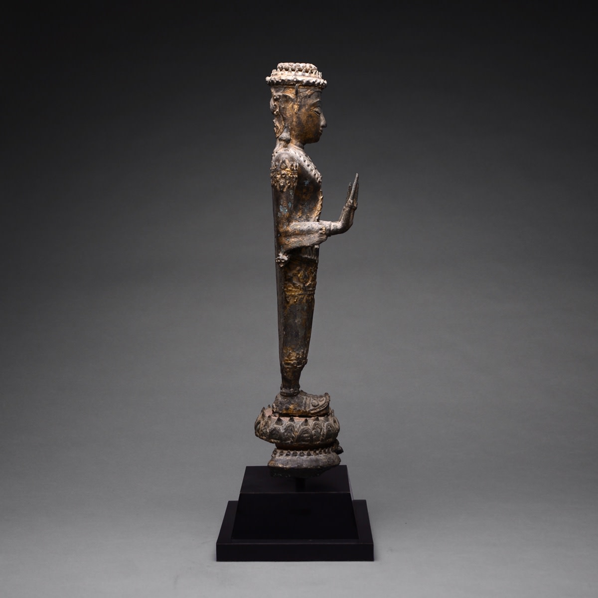 Ayutthaya Bronze Sculpture of the Buddha, 1350 CE - 1564 CE