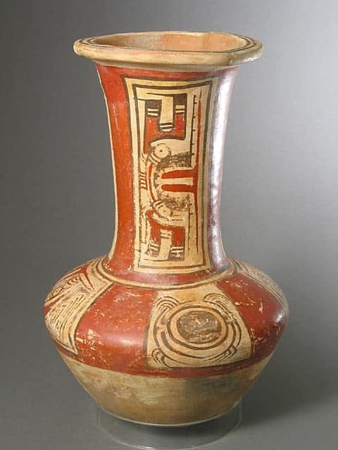 Cocle Polychrome Vessel, 500 CE - 1000 CE