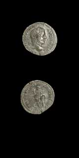 Silver Denarius of Emperor Caracalla, 210 CE - 213 CE