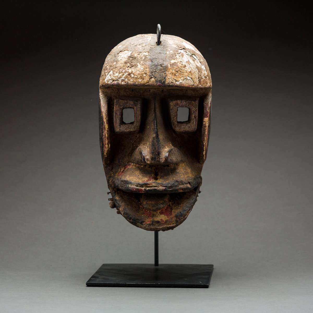 Dan Kran Wooden Polychrome Kaogle Mask, 20th Century CE