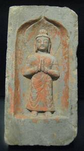 Northern Wei Brick from a Buddhist Shrine, 386 CE - 534 CE