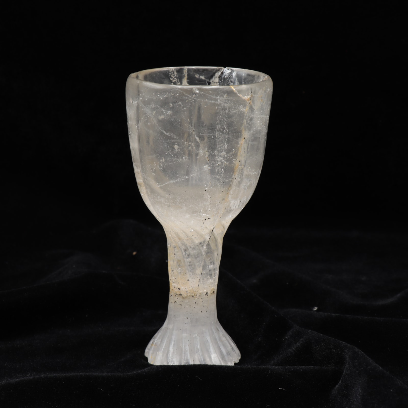 Achaemenid Rock Crystal Goblet, 550 BC-330 BCE