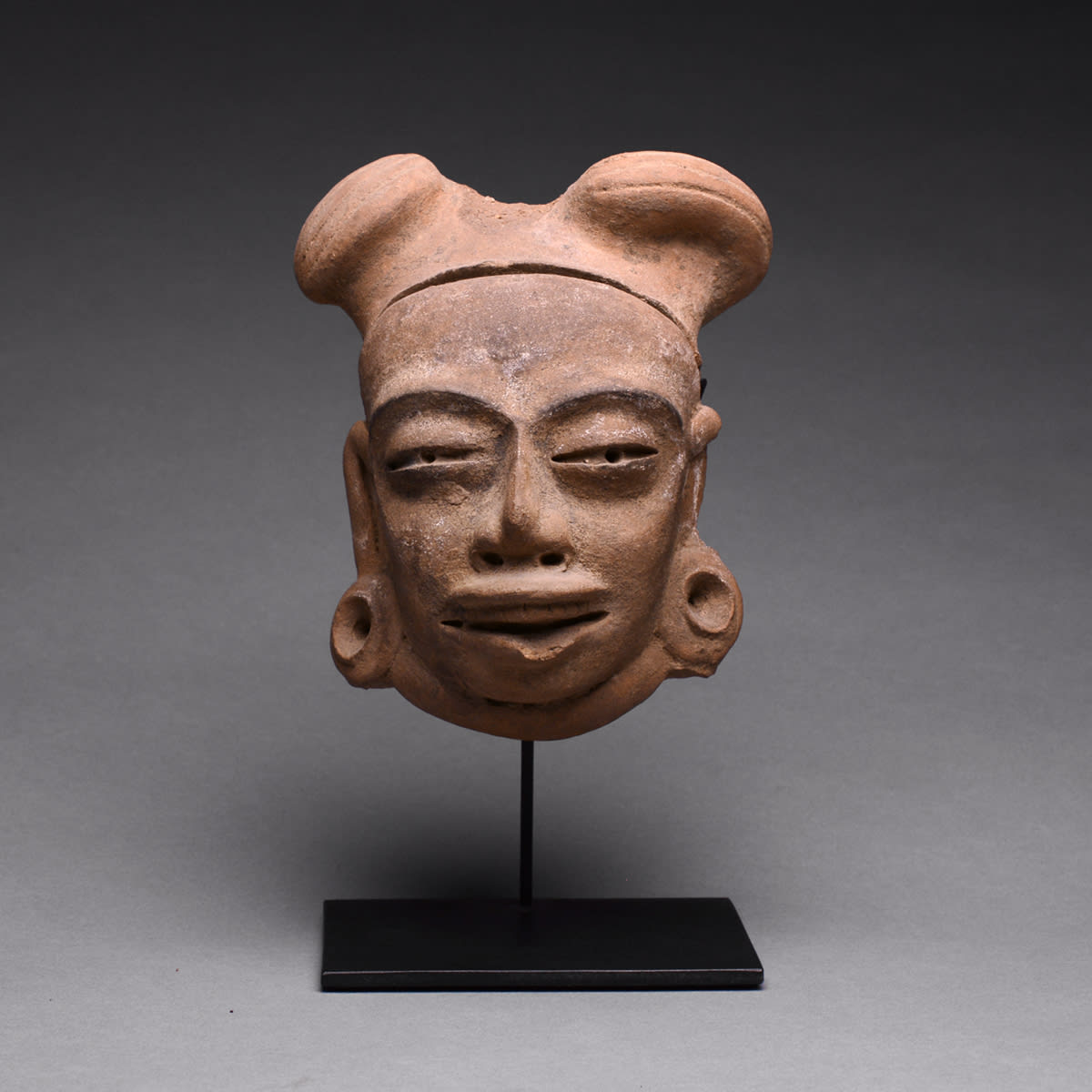 Veracruz Terracotta Head, 200 CE - 600 CE
