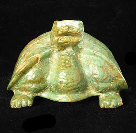 Mayan Jade Sculpture of a Turtle, 300 CE - 600 CE