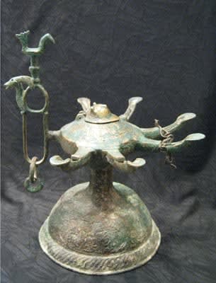 Oil Lamp with Six Wicks, 11th Century CE - 13th Century CE