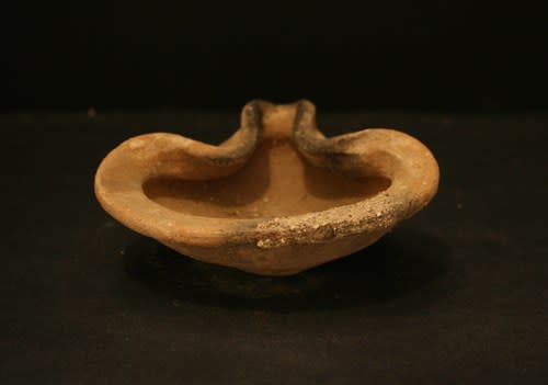Early Israelite Terracotta Oil Lamp, 1000 BCE - 587 BCE