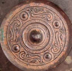 Han Silver-Plated Bronze Mirror, 206 BCE - 220 CE