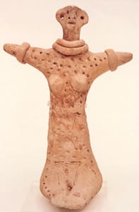 Votive Sculpture of the Goddess Astarte, 2100 BCE - 1600 BCE