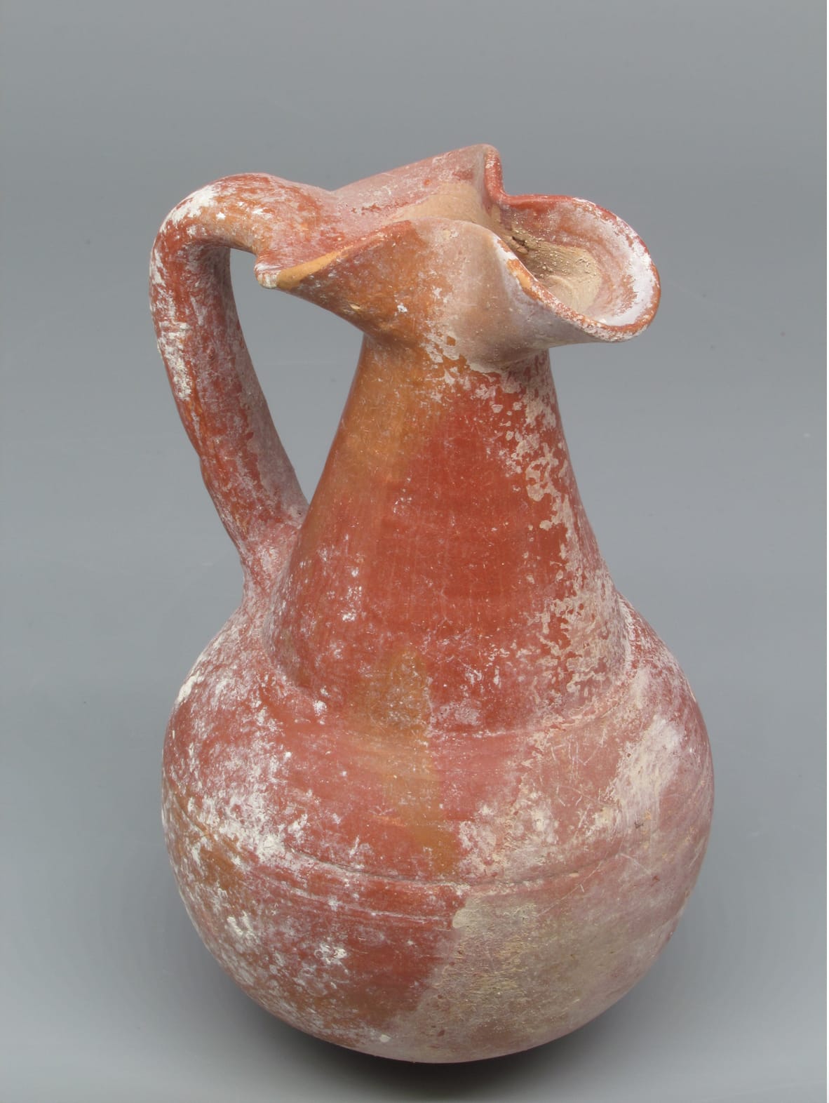 Iron Age Terracotta Oil Cruse, 1200 BCE - 900 CE