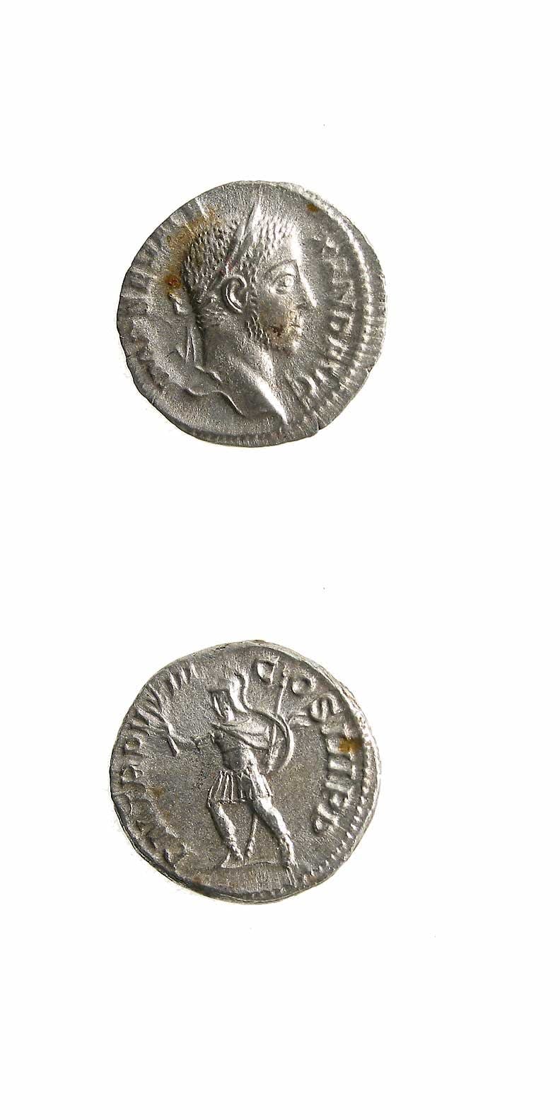 Silver Denarius of Emperor Severus Alexander, 228 CE - 231 CE