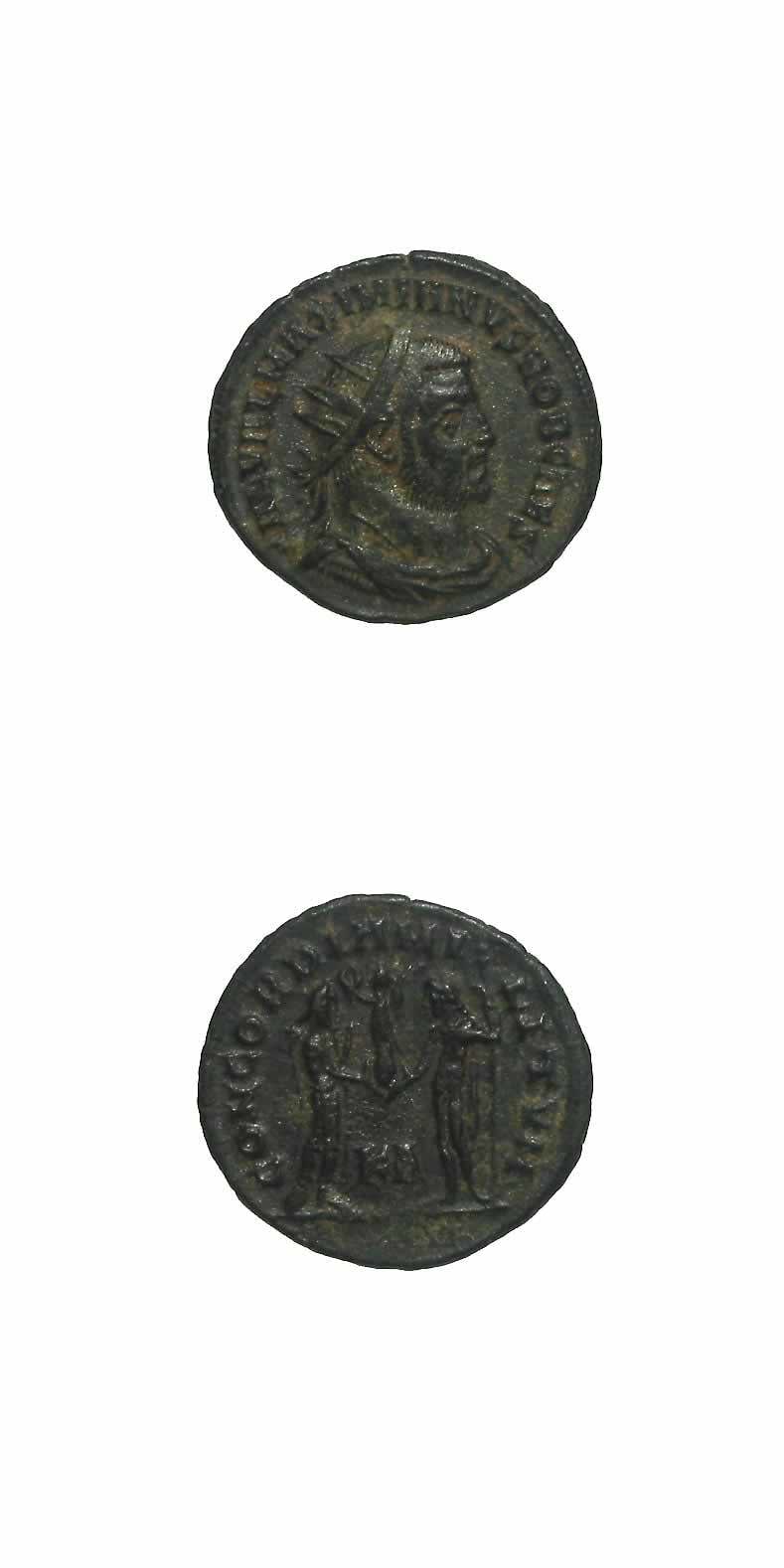Bronze Antoninianus of Galerius Struck While Caesar, 293 CE - 305 CE