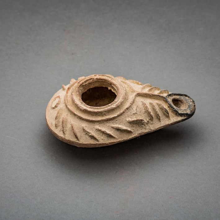 Byzantine Oil Lamp, 400 CE - 600 CE