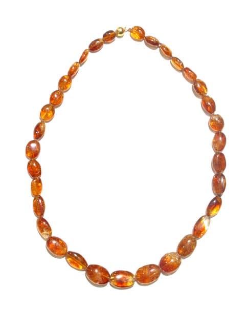 Citrine Bead Necklace