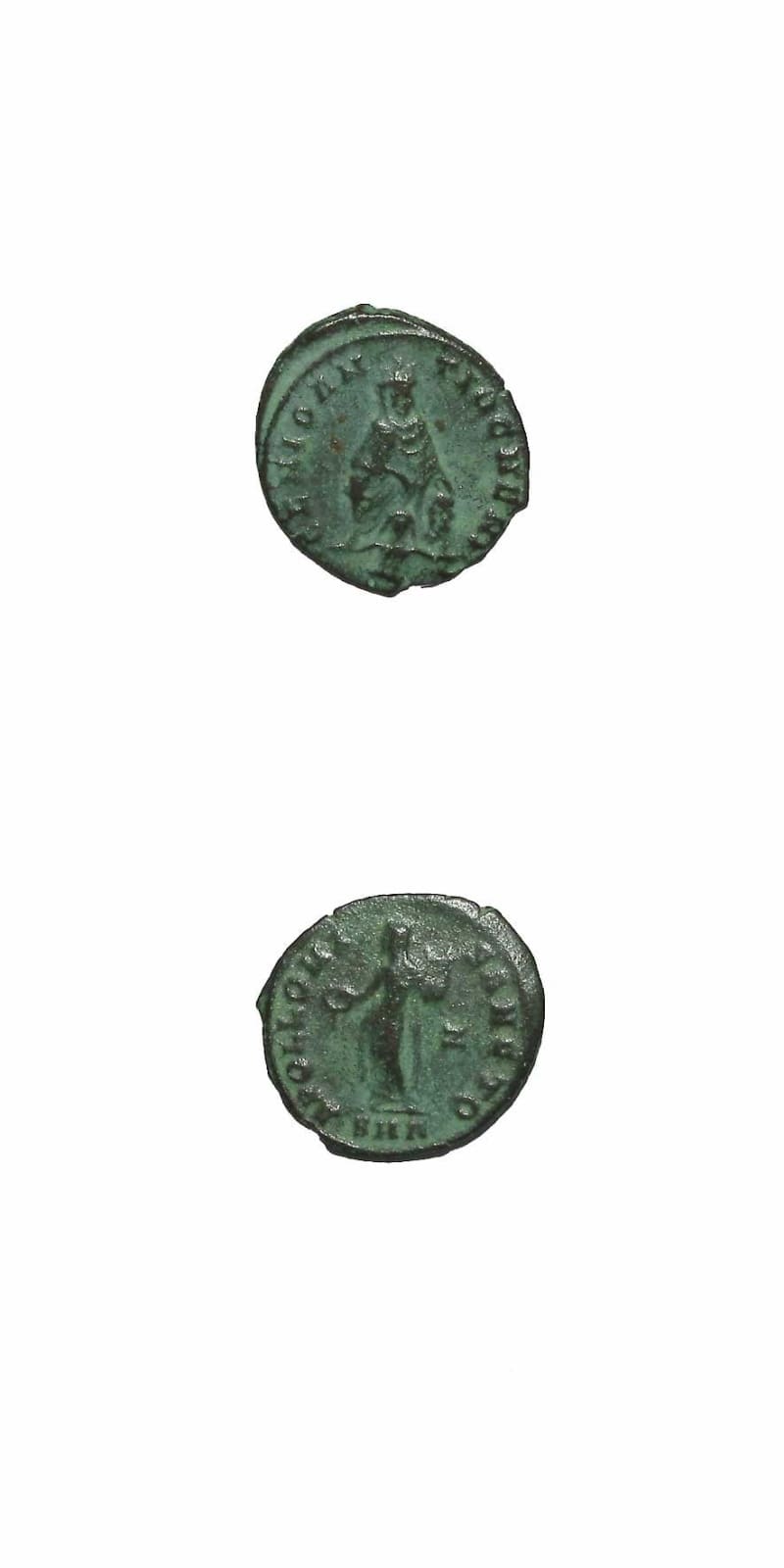Bronze Quarter Follis Minted During the Great Persecution, 305 CE - 313 CE
