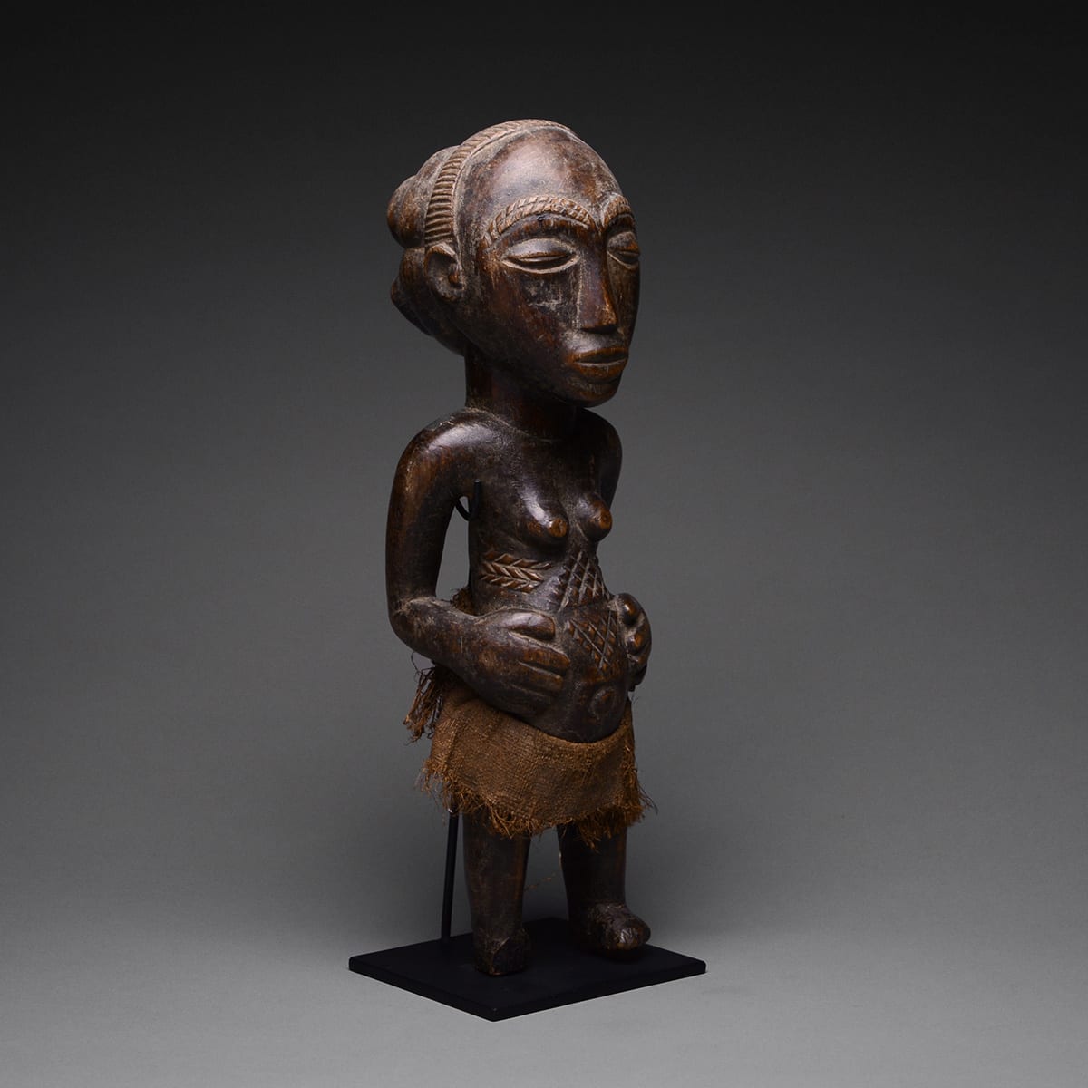Hemba Sculpture of a Woman, 20th Century CE