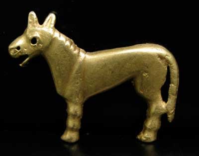Gold Figure in the Form of a Horse, 500 BCE - 400 BCE
