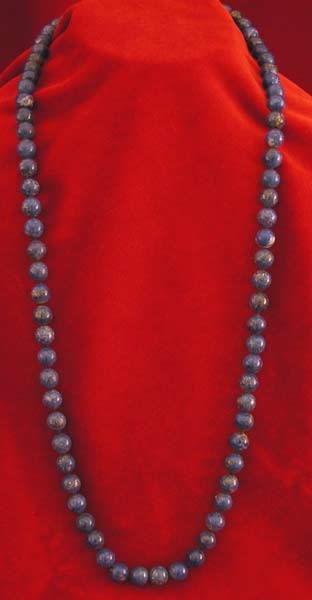 Lapis Lazuli Bead Necklace