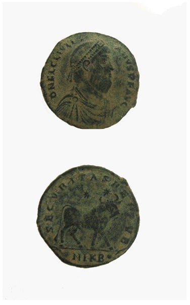 Bronze Coin of Emperor Julian the Apostate, 360 CE - 363 CE