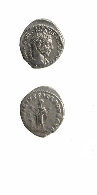 Silver Denarius of Emperor Elagabalus, 220 CE - 222 CE