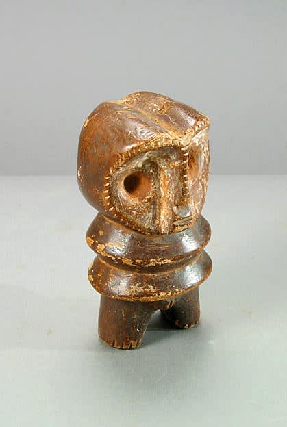 Bembe Wooden Ancestral Sculpture, 20th Century CE