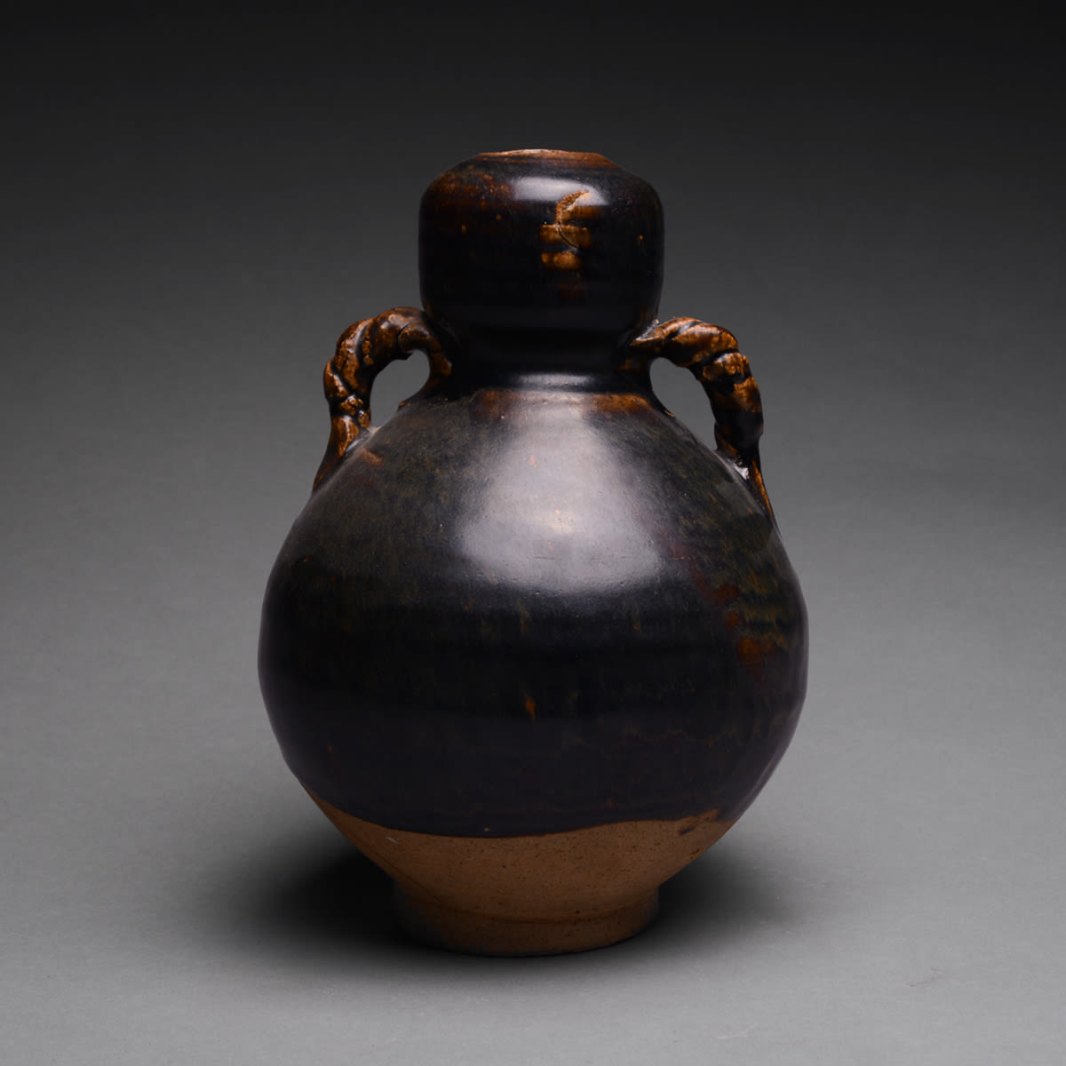 Song Brown-Glazed Terracotta Vase, 960 CE - 1279 CE