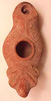 Roman Period Oil Lamp, 50 BCE - 150 CE