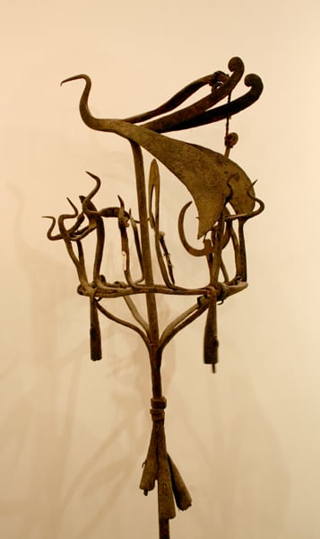 Yoruba Iron Herbalist's Staff, 20th Century CE