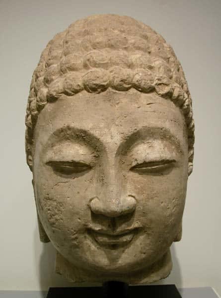 Stone Buddha Head, 960 CE - 1279 CE