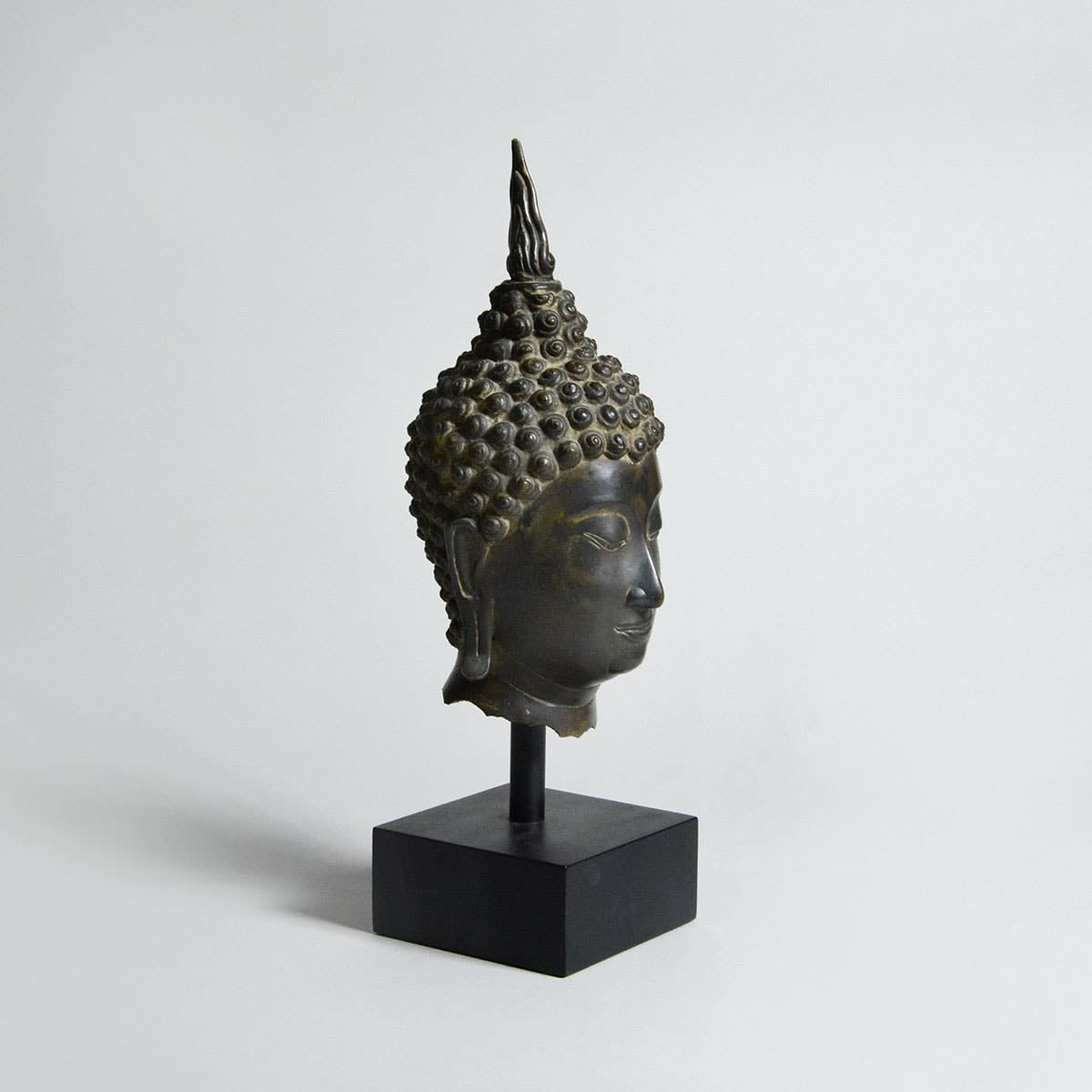 早割 リフト券 ご売約 】Ayutthaya 世界遺産 アユタヤ青銅鍍金如来坐像 - 工芸品 工芸品