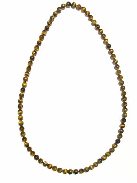 Tiger's Eye Bead Necklace