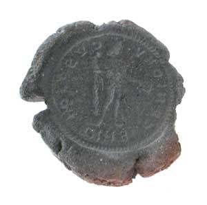 Roman Counterfeiter's Coin Mold, 250 CE - 350 CE