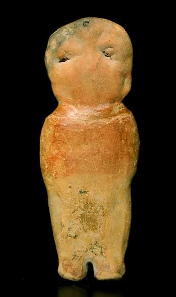 Bahia Terracotta Sculpture of a Standing Woman, 200 BCE - 600 CE