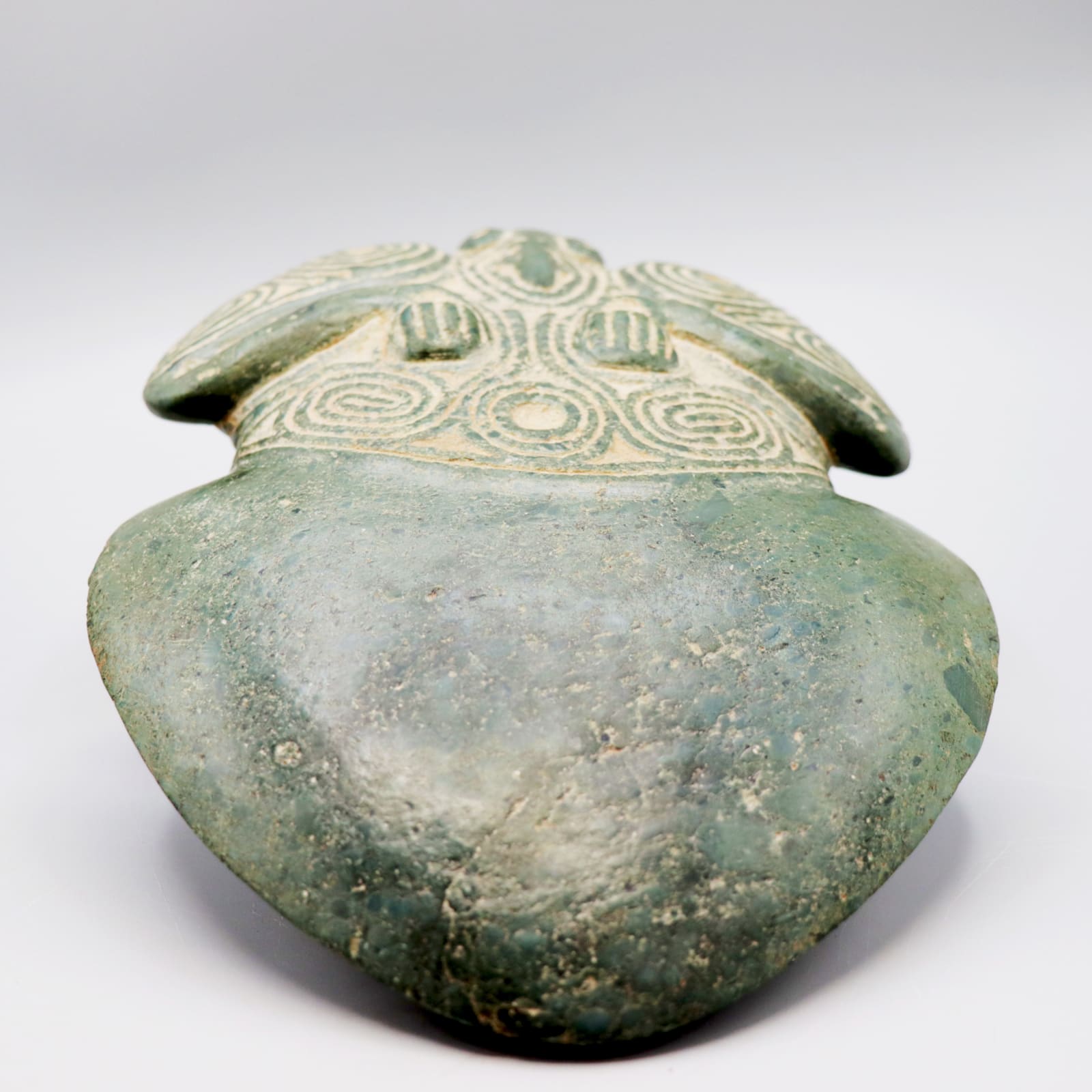 Taíno Celt, depicting 'Bird-Man' Motif, AD 1300 - AD 1400