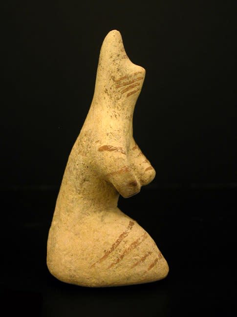 Neolithic Tel Halaf Terracotta Fertility Idol, 5000 BCE - 4000 BCE