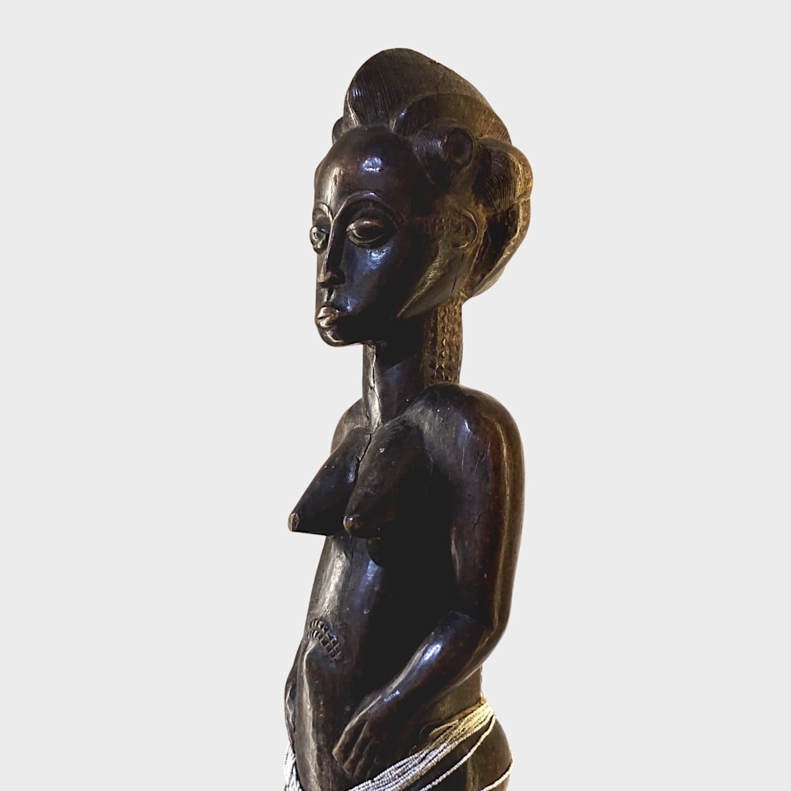 Baule 'Spirit Wife' (Blolo Bla) Altar Figure, Twentieth Century AD