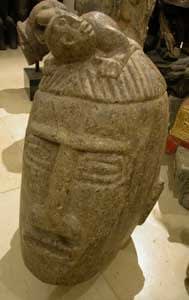 Atlantic Watershed Trophy Head, 500 CE - 1000 CE