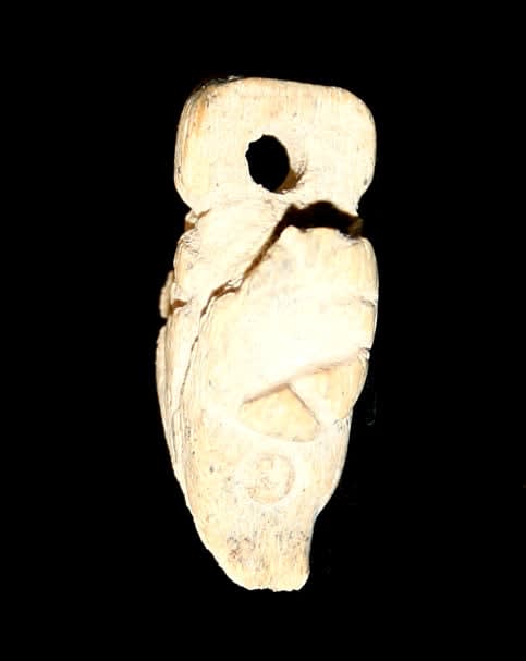 Faience Amulet, 600 BCE - 500 BCE