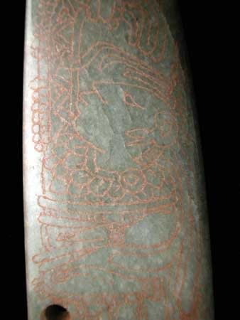 Mayan Jade Celt, 500 CE - 900 CE