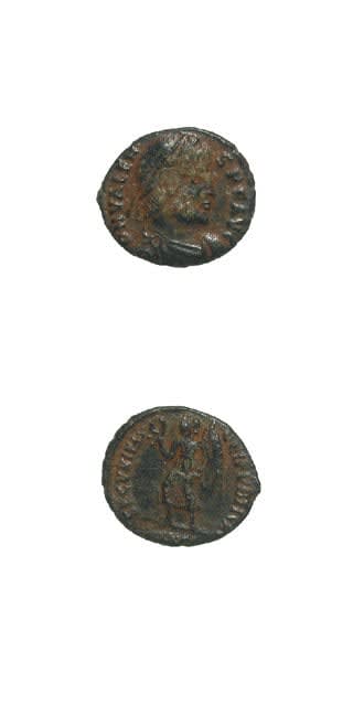 Bronze Coin of Emperor Valens, 364 CE - 378 CE