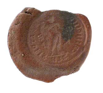 Roman Counterfeiter's Coin Mold, 250 CE - 350 CE