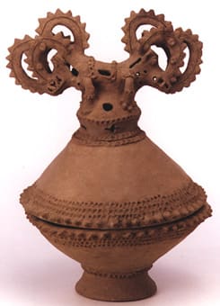 Terracotta Incencario, 600 CE - 1000 CE