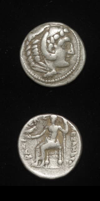 Macedonian Silver Tetradrachm of Alexander the Great, 336 BCE - 323 BCE