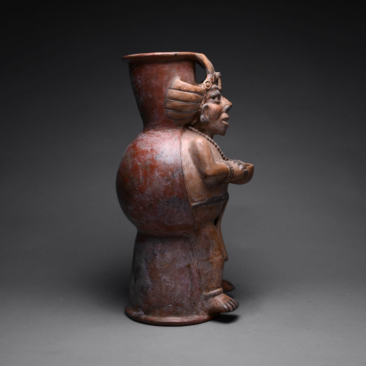 Standing Male Vessel, 300 BCE - 500 CE