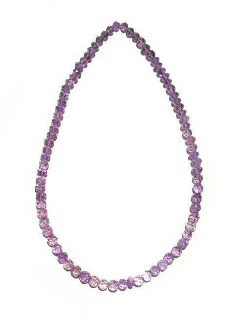 Amethyst Bead Necklace