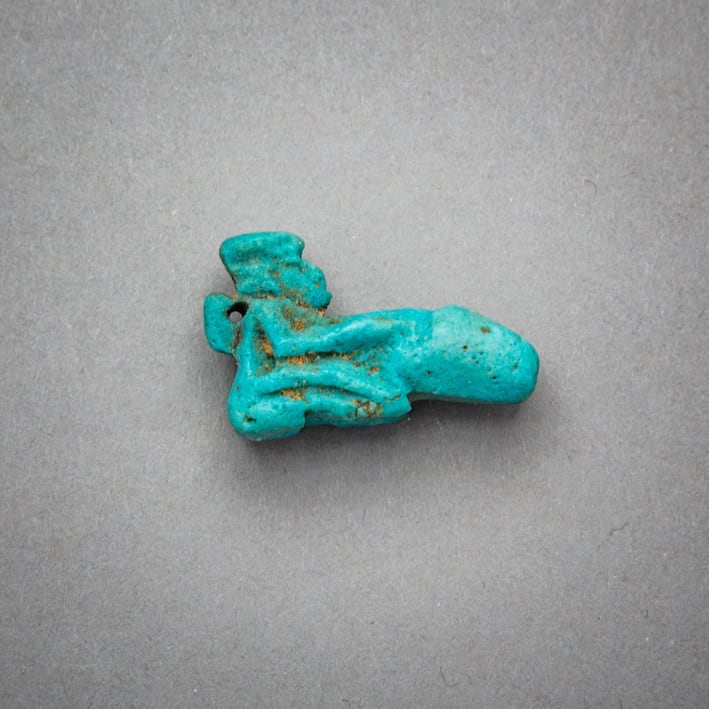 Late Period Amulet of an Ithyphallic Deity, 664 BC - 525 BC