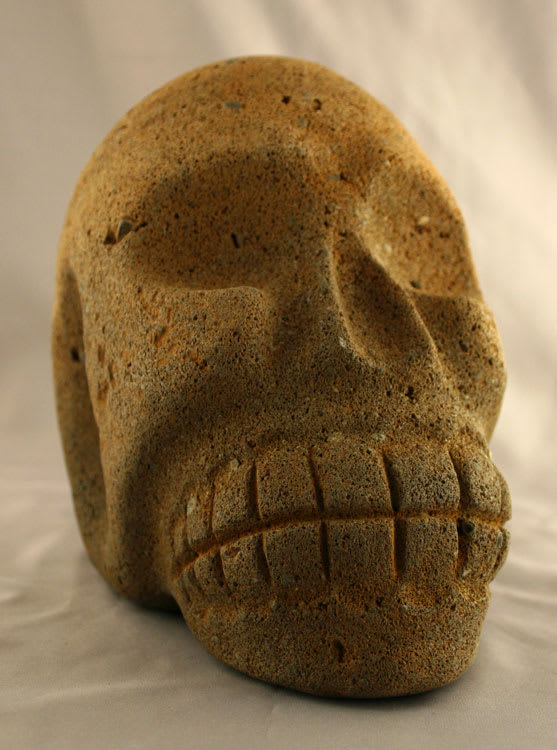 Mayan Lava Skull, 600 CE - 900 CE