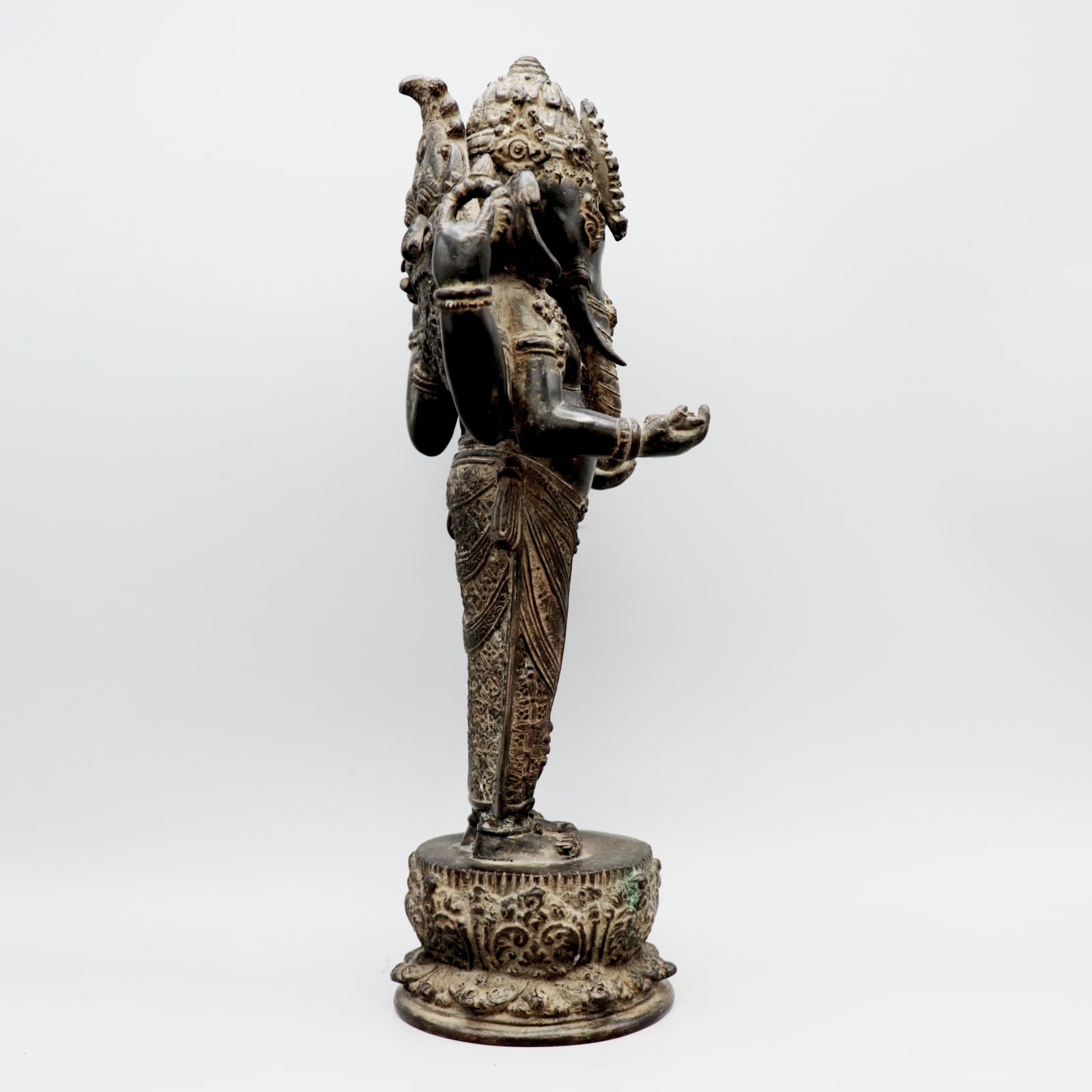 Standing Ganesh Figure , Seventeenth Century AD